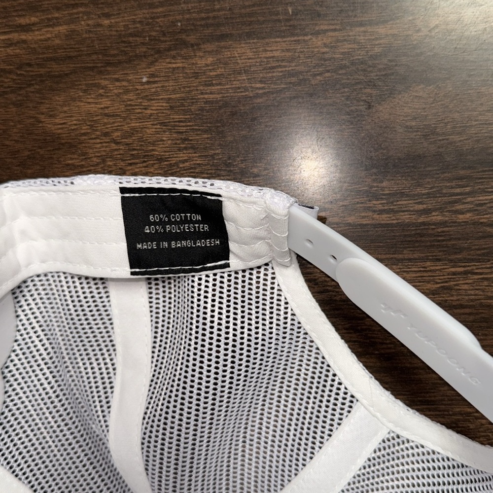 NWT Travis Mathew golf hat cap white snap-back OS Highs and Lows travismathew - Picture 3 of 5